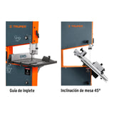 Sierra Cinta 10', 1/3 HP (250 W), Truper