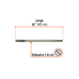 Cincel Hueco para Acanalado SDS Max 7/8' X 16', Truper