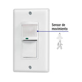 Sensor de Movimiento con Interruptor de Pared, Volteck