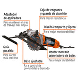 Sierra Circular Compacta 4-1/2', 750 W, Truper Pro