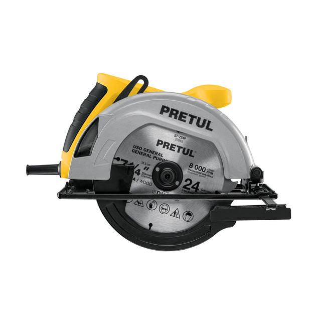 Sierra circular 7-1/4', 1200 W, Pretul