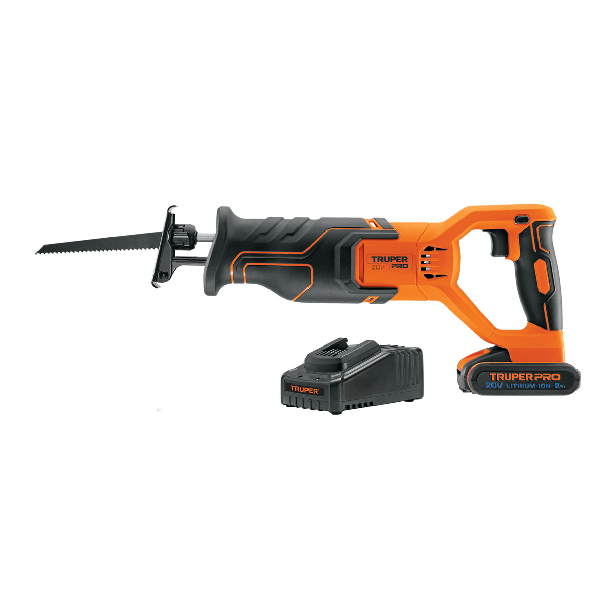 Sierra Sable, 20 V, 1 Batería 2 Ah, Truper Pro