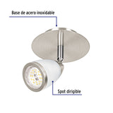 Luminario de Sobreponer 1 Spot Base GU10, Verona, Volteck