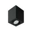 Luminario de sobreponer c/spot dirigible, cuadrado, negro
