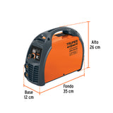 Soldadora Inversora 130 a, Bi-voltaje 127/220 V, Truper