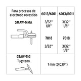 Mini Soldadora Inversora, 130 a, Bi-voltaje 127/220 V, Truper