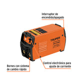 Mini Soldadora Inversora, 130 a, Bi-voltaje 127/220 V, Truper