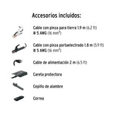 Mini Soldadora Inversora 130 a, Bi-voltaje, Serie 300, Pretul