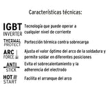 Soldadora para Microalambre y Electrodo, 130 a, Truper