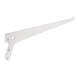 Ménsula Plana Blanca para Cremallera Sencilla, 30 cm, Fiero