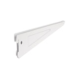 Ménsula Plana Blanca para Cremallera Doble, 22 cm, Fiero