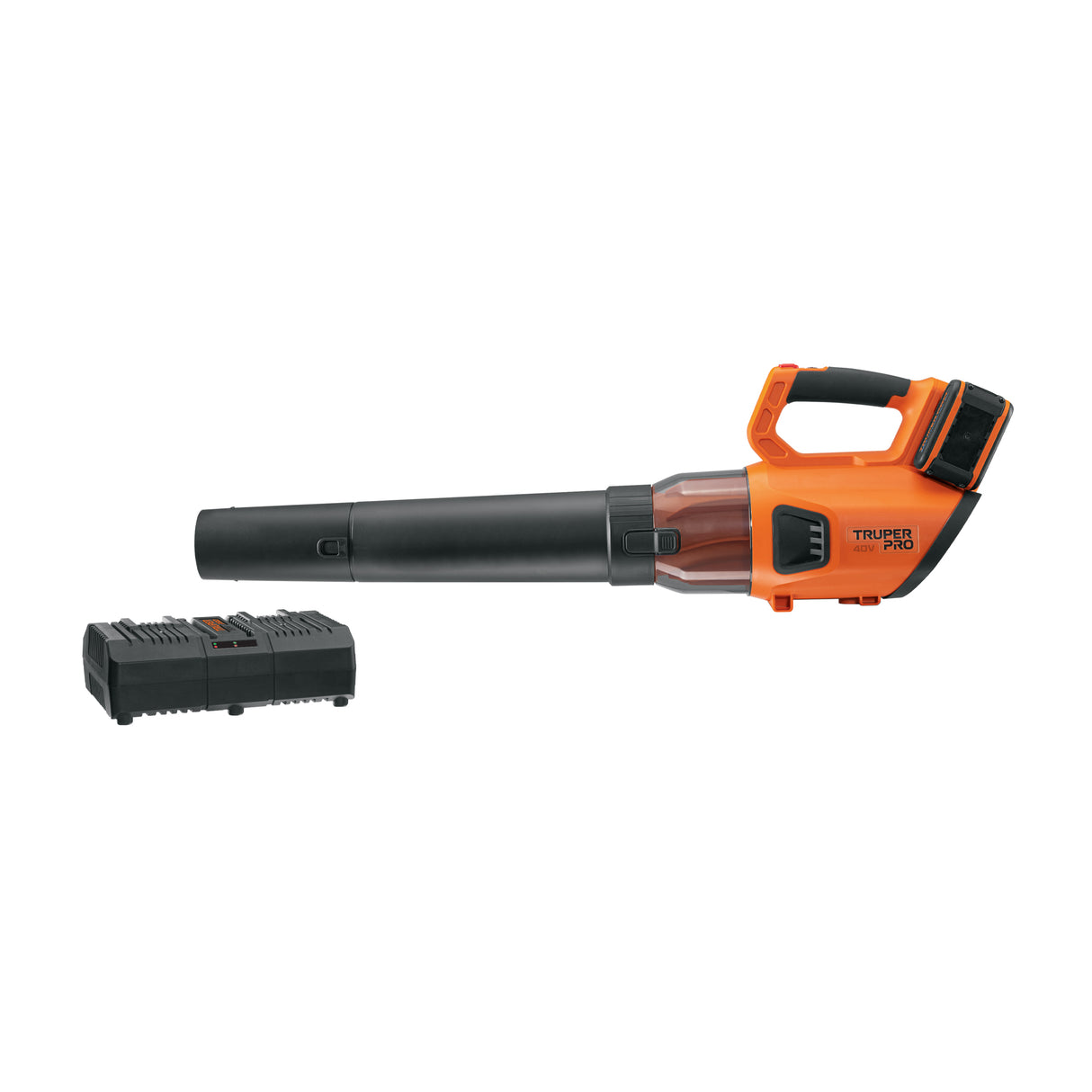 Sopladora Inalámbrica 40 V, 2 Baterías 2 Ah, 1 Carg.Dual, Pro