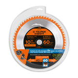 Disco Sierra 10' para Madera, 60 Dientes Centro 1', Expert
