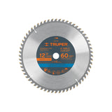 Disco Sierra 12' para Madera, 60 Dientes Centro 1', Truper