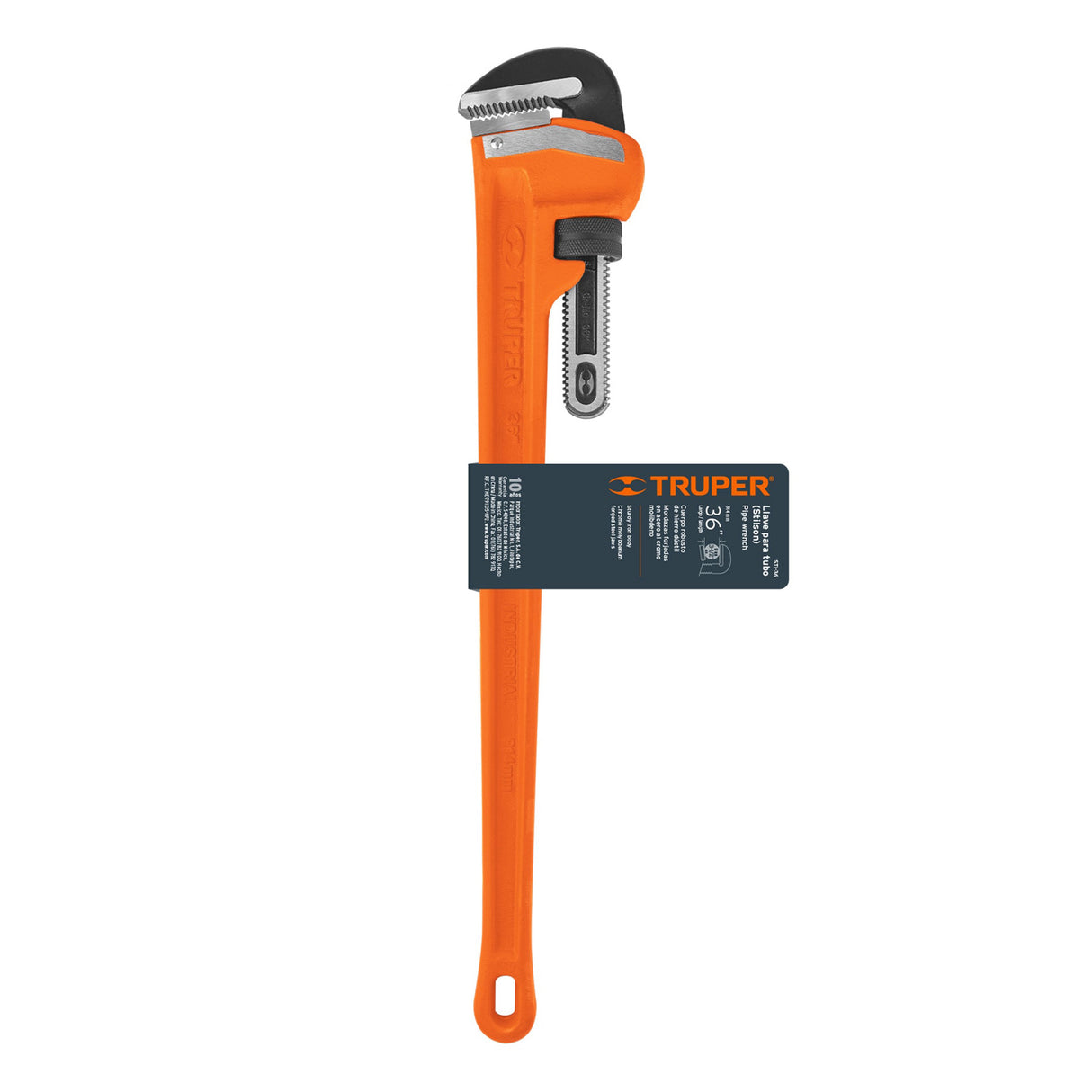 Llave Stilson 36' Cuerpo Robusto de Hierro Dúctil, Truper