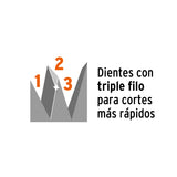 Serrucho Rapid 18', 7 Dpp, Mango de Madera, Truper