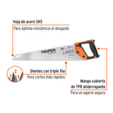 Serrucho Rapid 20', 7 Dpp, Mango Comfort Grip, Truper