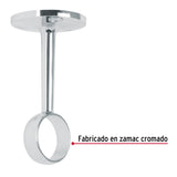 Soporte Central para Tubo Redondo de Clóset, Hermex