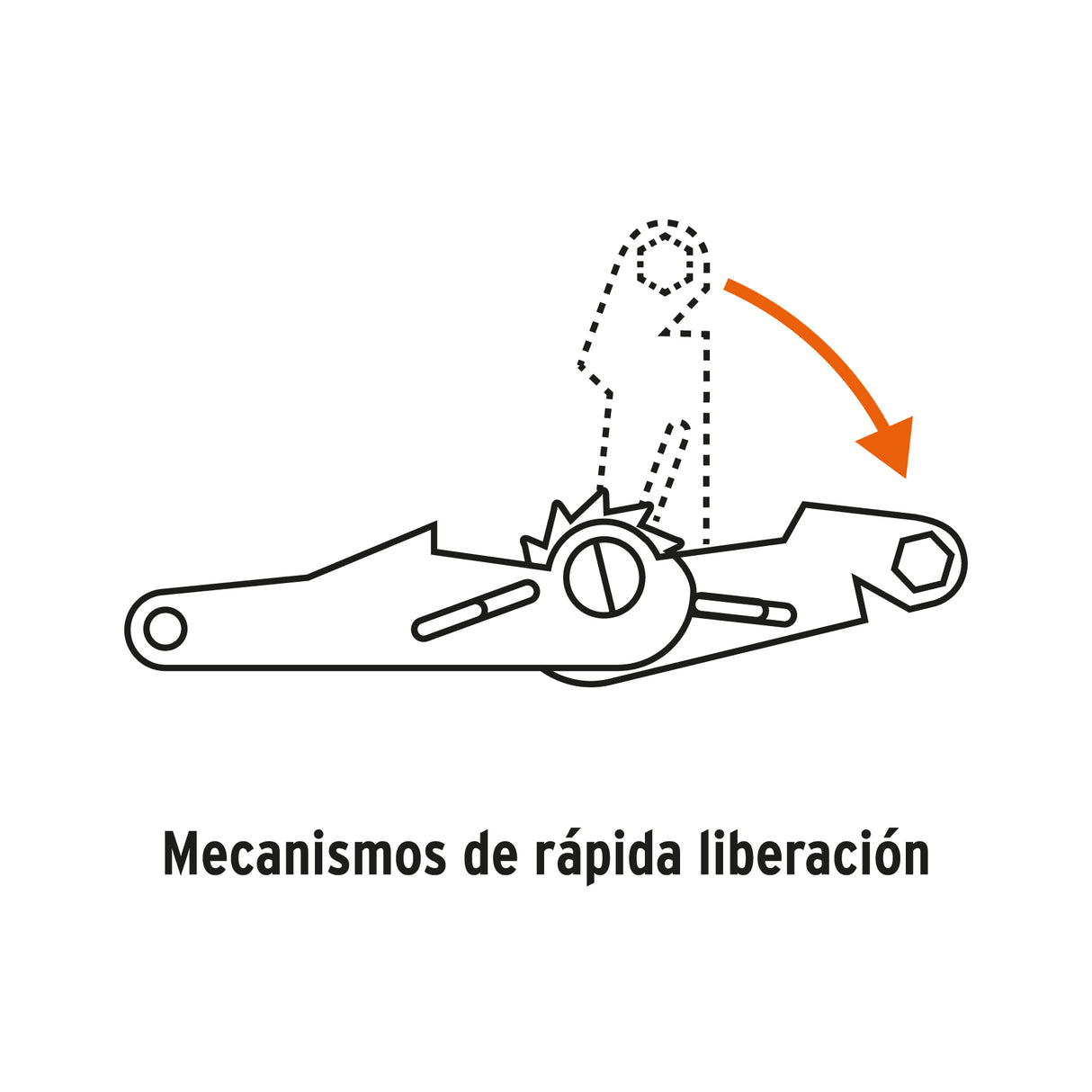 Sujetador con Matraca Carga Máxima 2250 kg, Truper