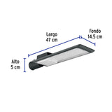Luminario Suburbano LED 100 W 6500 K, Plano, Volteck