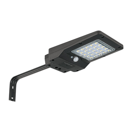 Luminario suburbano solar LED 4 W 6500 K con sensor de luz