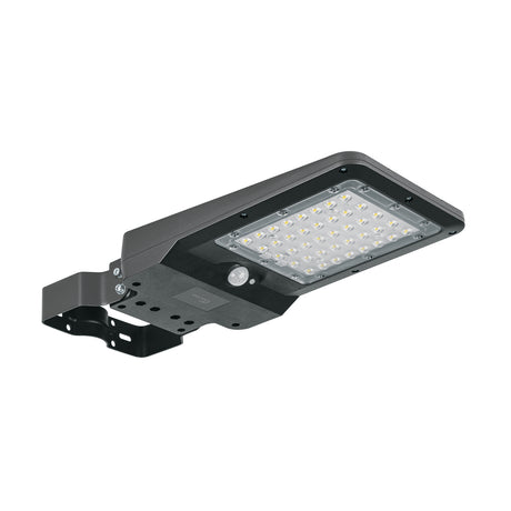 Luminario suburbano solar LED 8 W 6500 K con sensor de luz