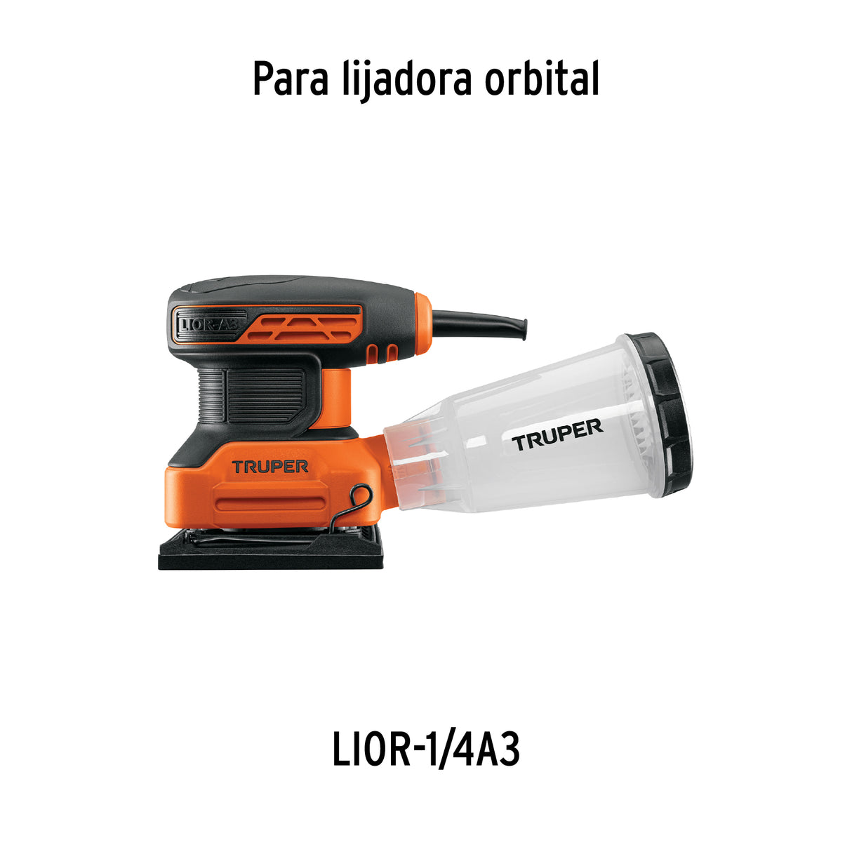 Sujetador de Lija para LIOR-1/4A3, Truper