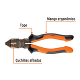 Pinza Electricista 7' Uso Rudo, Alta Palanca, Comfort Grip