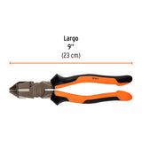 Pinza Electricista 9' Uso Rudo, Alta Palanca, Comfort Grip