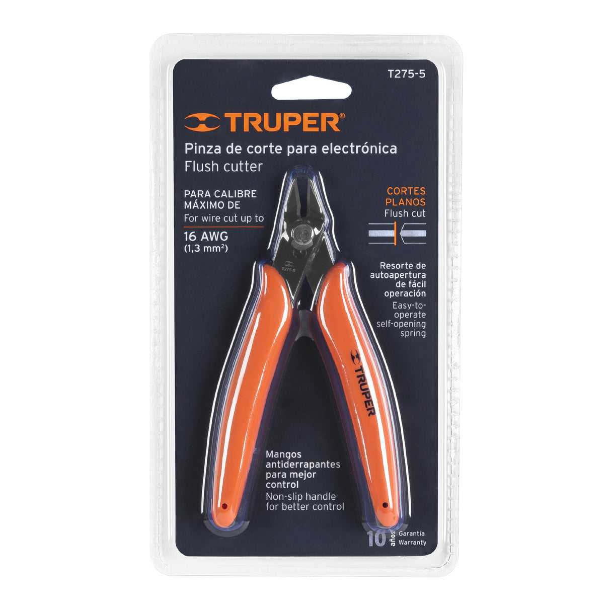 Pinza 5' de Corte para Electrónica, Truper