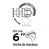 Tornillo de Banco 6' Uso Industrial de Hierro Nodular