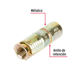 Caja con 25 Taquetes Expansivos de 1/2' sin Tornillo, Fiero