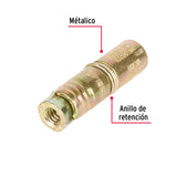 Bolsa con 4 Taquetes Expansivos de 3/16' sin Tornillo, Fiero