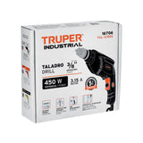 Taladro 3/8', 450 W, Truper Industrial