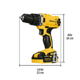 Taladro 1/2', 20 V, 1 Batería 2 Ah, Pretul