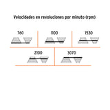 Taladro de Banco 8', 1/3 HP (250 W), Broquero 1/2', Pretul