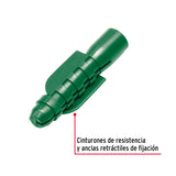 Bolsa con 50 Taquetes de Plástico 1/2', Fiero