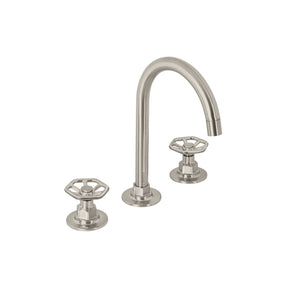 Mezcladora p/lavabo, taladros separados, redondos, satín, TÚBIG