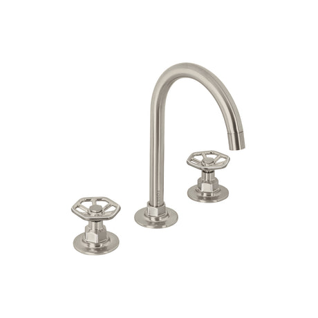 Mezcladora p/lavabo, taladros separados, redondos, satín, TÚBIG
