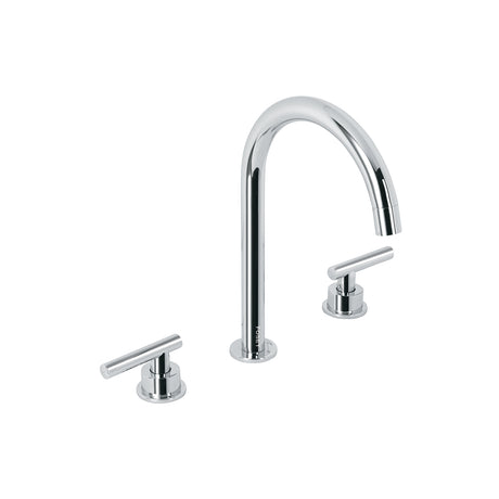 Mezcladora p/lavabo, taladros separados, palanca, cromo, TÚBIG
