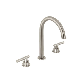 Mezcladora p/lavabo, taladros separados, palanca, satín, TÚBIG