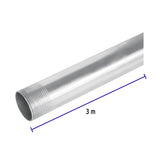 Tubo Conduit 1 1/4' para Mufa, Pared Gruesa (0.9 mm), 3 m