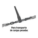Tensor de Cadena con Matraca, 1/4' - 5/16', Fiero