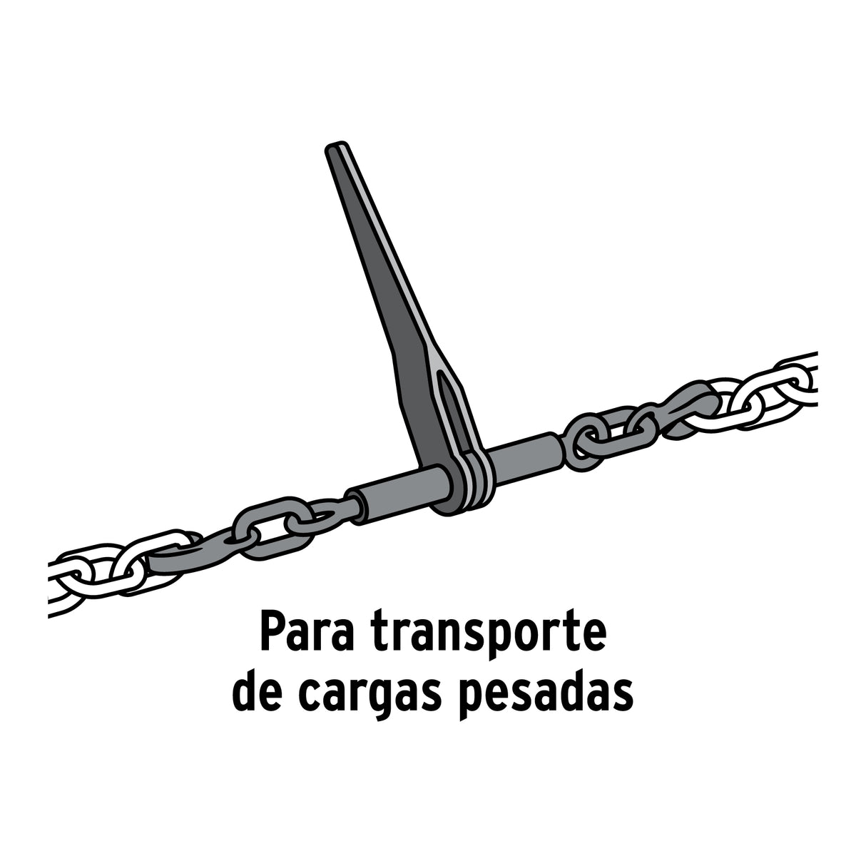 Tensor de Cadena con Matraca, 5/16' - 3/8', Fiero