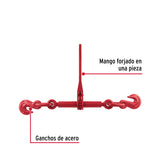 Tensor de Cadena con Matraca, 1/2' - 5/8', Fiero
