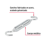 Tensor Zinc 1/4' Gancho-gancho, Fiero