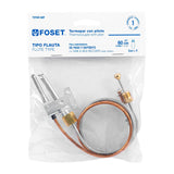 Termopar Tipo Flauta, 60 cm, Foset