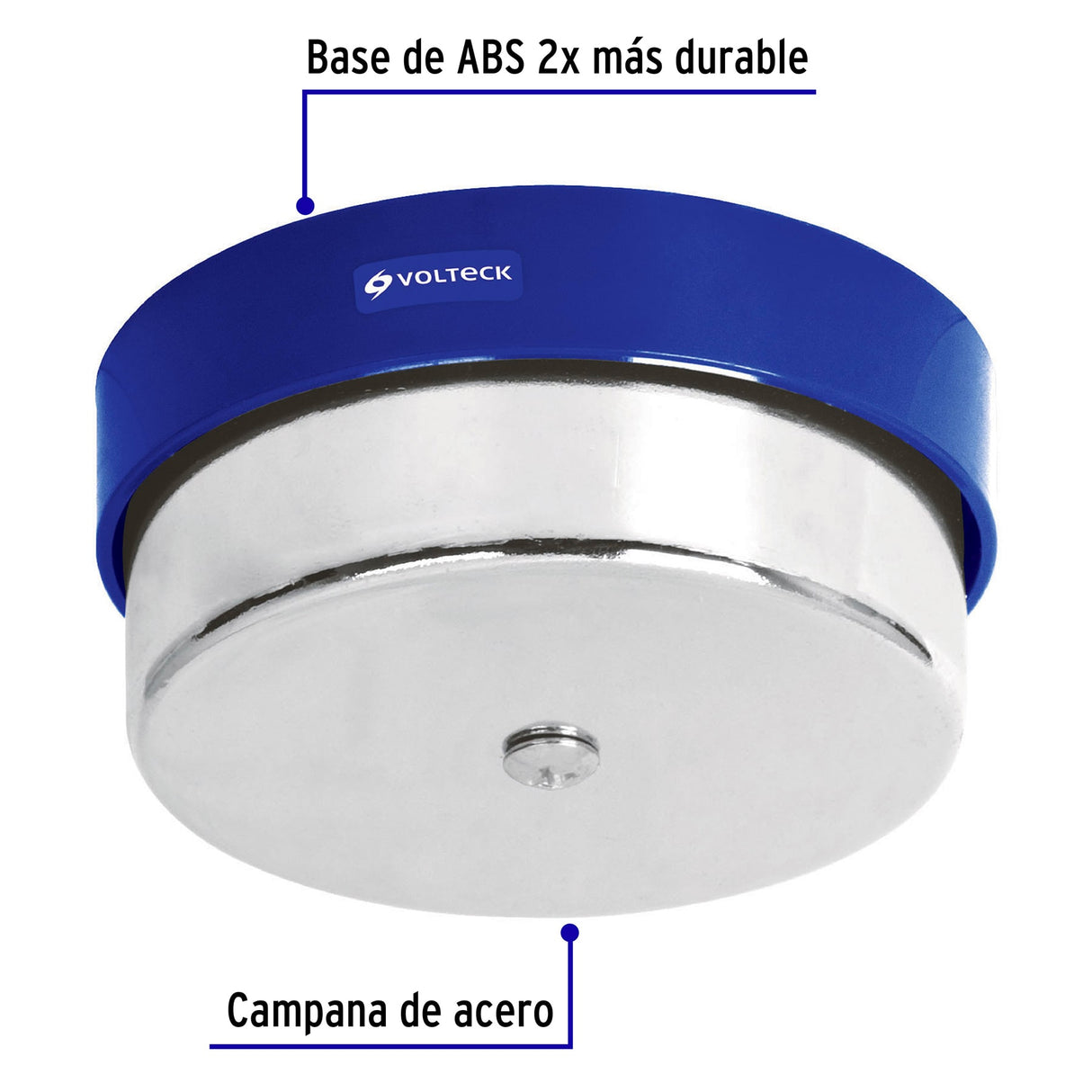 Timbre Industrial Tipo Campana de 2-3/4', Volteck