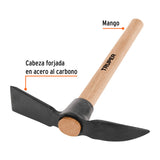 Talacho-pico, Mango de Madera 14', Truper