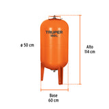 Tanque Hidroneumático Vertical, 150 Litros, Truper